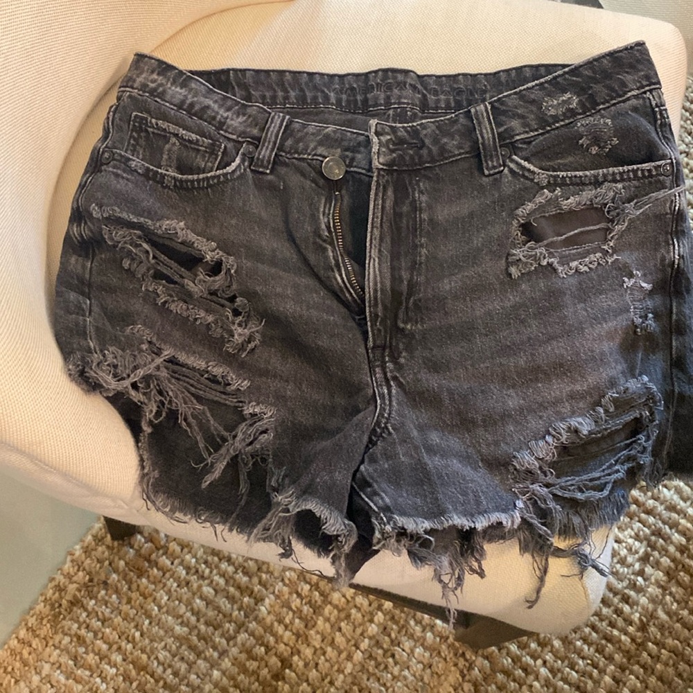 Distressed American eagle Jean shorts